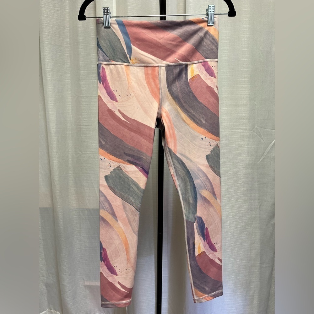 Athleta Elation 7/8 Tights Vibrance Orchard Pink | size Small
